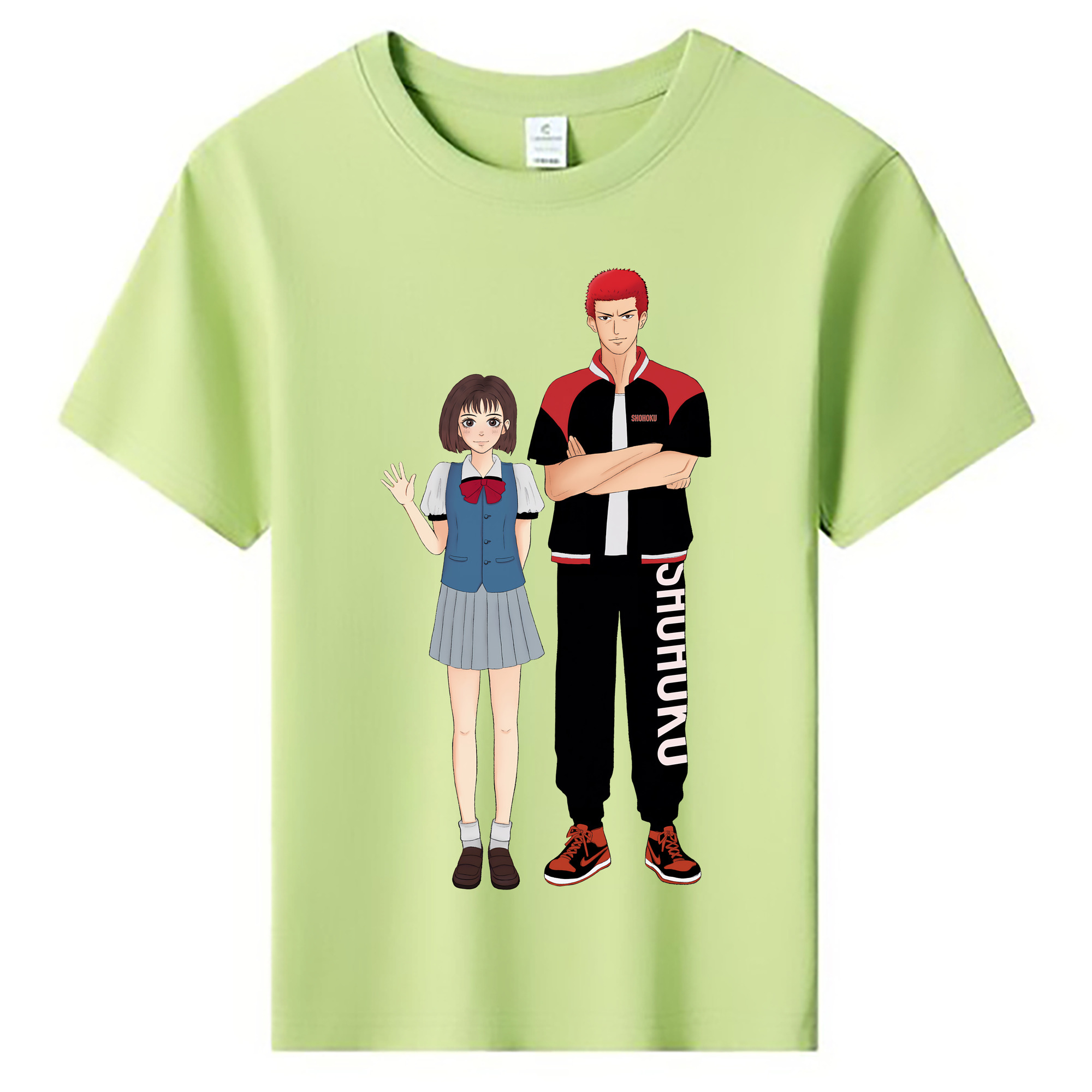 （画像用） SLAM DUNK／スラムダンク 綿100％キッズTシャツ（フロントプリント）